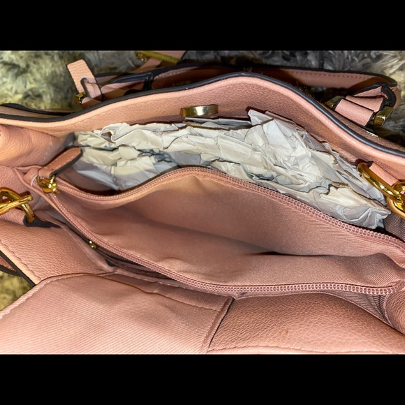 Merona Mauve Satchel - Picture 7 of 9
